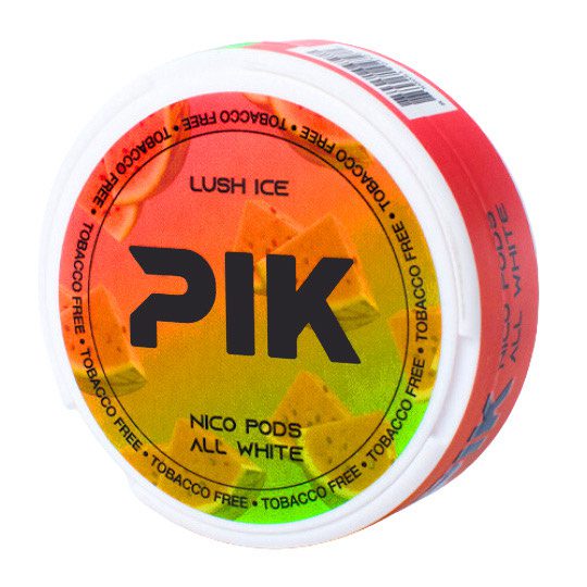 PIK Nico Pods All White Lush Ice - Pouches (Snus)