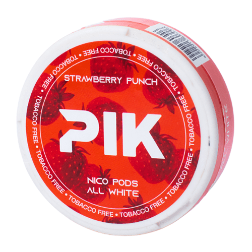 PIK Nico Pods All White Strawberry Punch