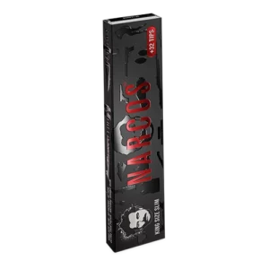 Narcos Black Red King Size Slim + Tips ( Limited Edition )