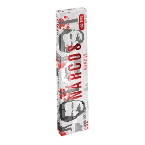 Narcos White Red King Size Slim + Tips ( Limited Edition )