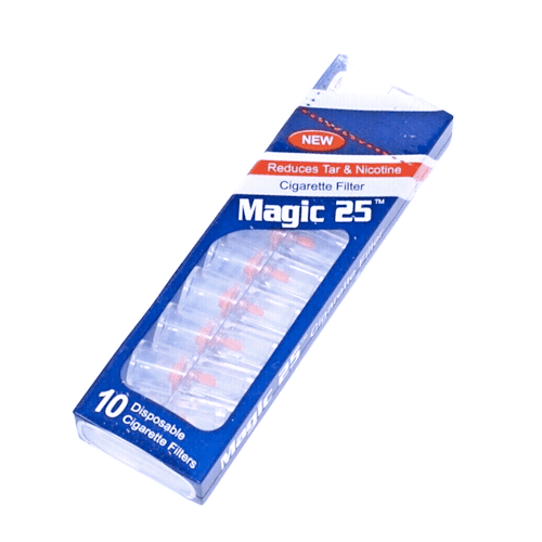 Magic25 10 Filtres à cigarette jetable