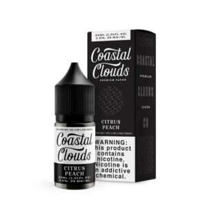 Coastal Cloud Citrus Peach 30 ml - Sels de nicotine