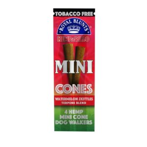 Royal Blunts : 4 Hemp Mini Cone Hemparillo