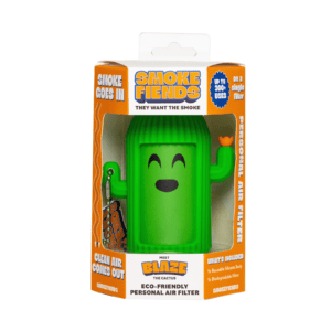Blaze The Cactus Themed Eco-Friendly Personal Air Filter - Smoke Fiends