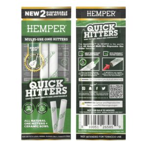 Quick Hitters Non Flavor One Hitter 2 Pack