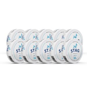 Lot de 10 Pouches Stag 11Mg