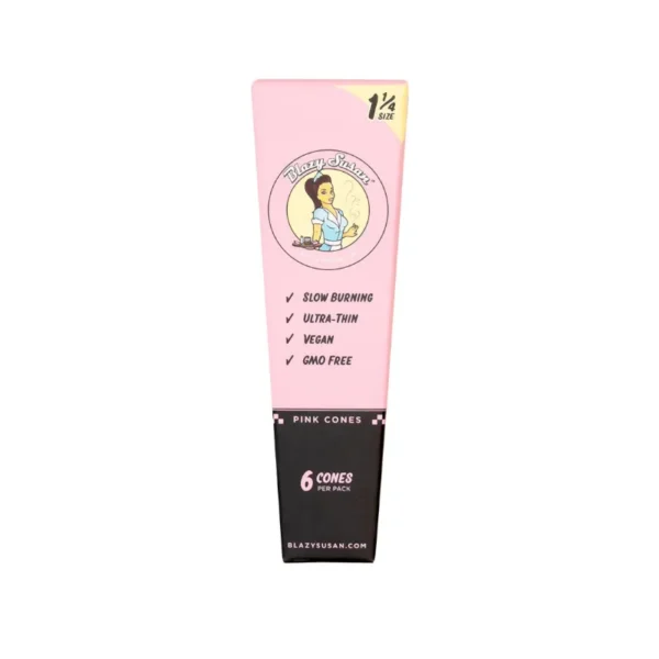 Blazy Susan 6 Pink Cones  ¼