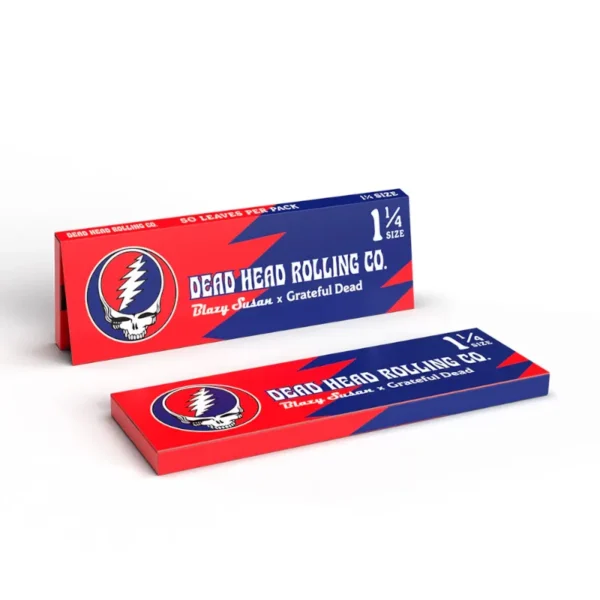 Blazy Susan X Grateful Dead Head Rolling Paper 1/4