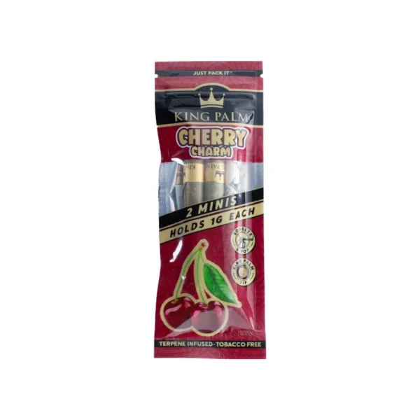 King Palm Mini Cones – Feuilles naturelles pré-roulées sans tabac