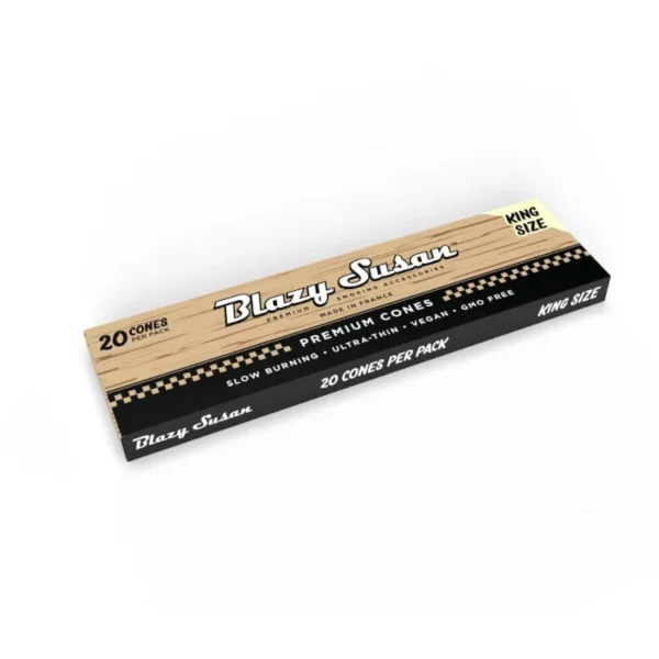 Blazy Susan Unbleached Cones 20ct King Size