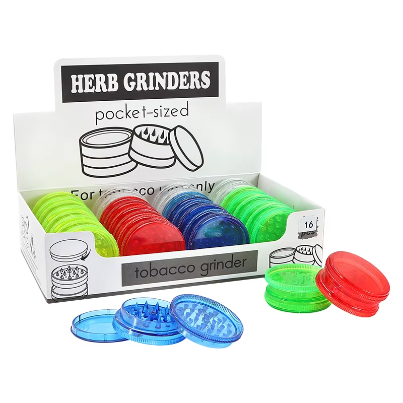 Pocket Sized Acrylic Herb Grinder DK4004
