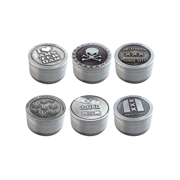 Amsterdam Skull Prints Metal Grinder DK5081-3