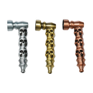 DnK Skull Grinder n Skeleton Pipe Combo Set Dk7157