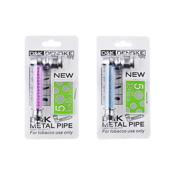 DnK Metal Smoking Pipe DK8159T