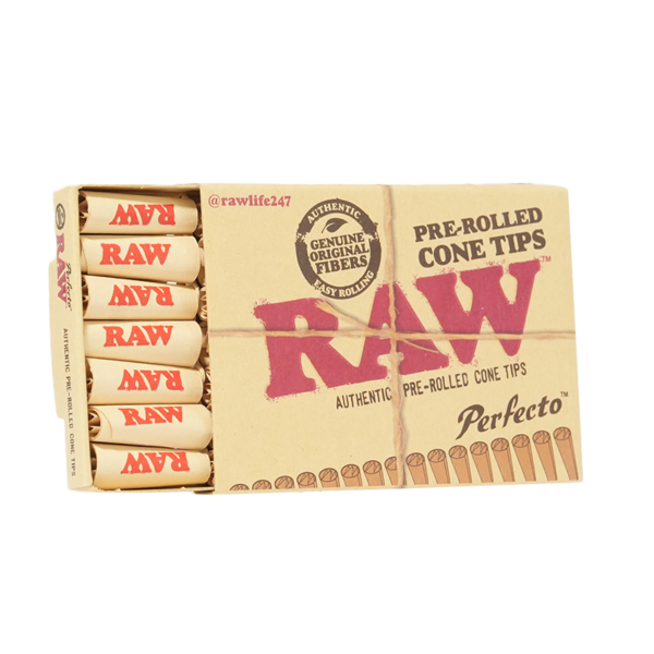 Raw Pre-rolled Cone Tips