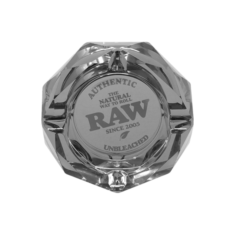 Raw Dark Side Glass Ashtray – Image 2
