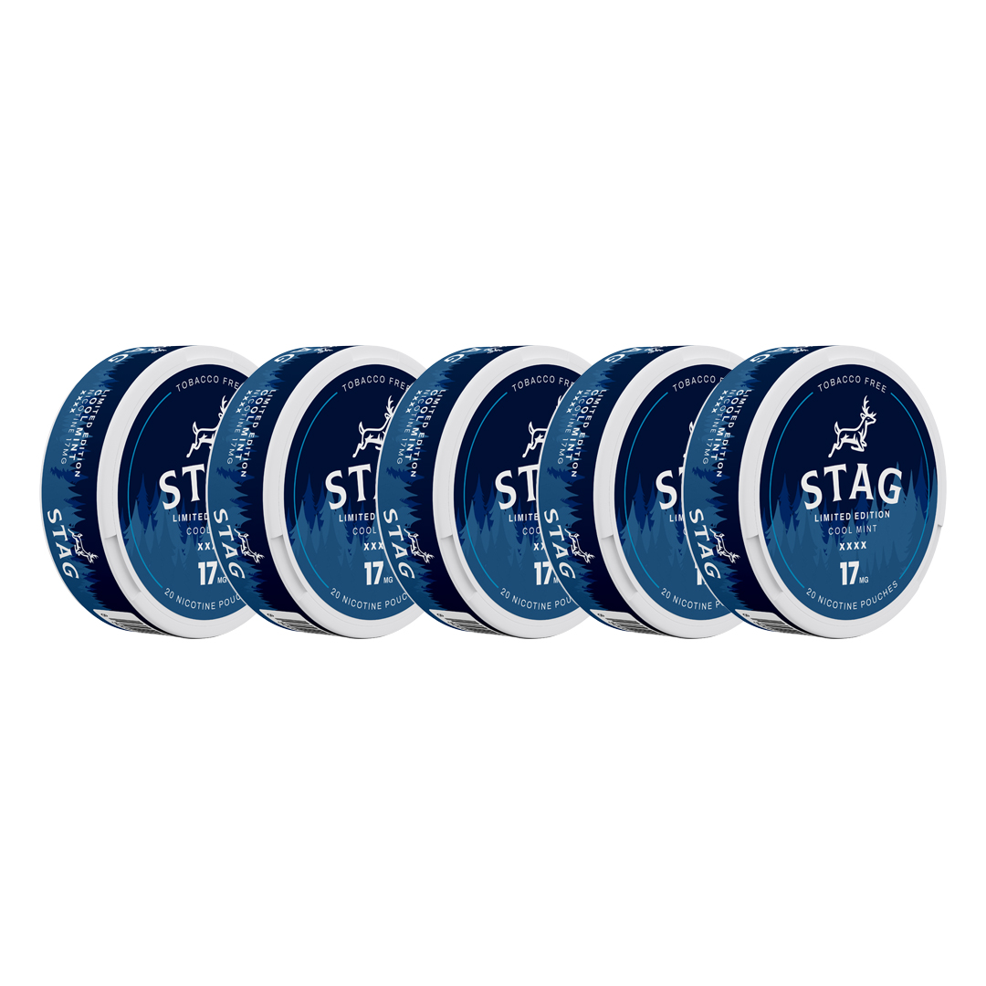 Lot de 5 Pouches Stag 17 Mg