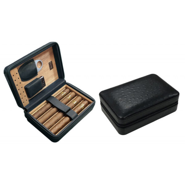 Manhattan Travel Humidor (Black) MNHTN/BLK
